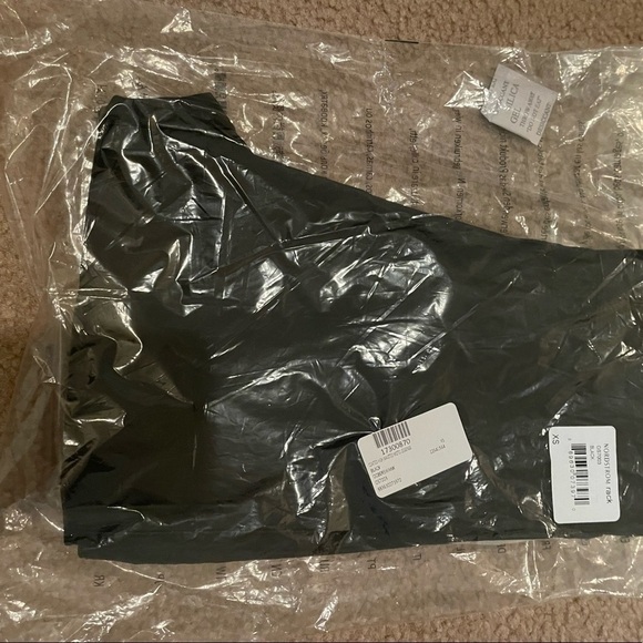 Oober Swank Coated High Waisted Moto Leggings Black - Picture 14 of 14